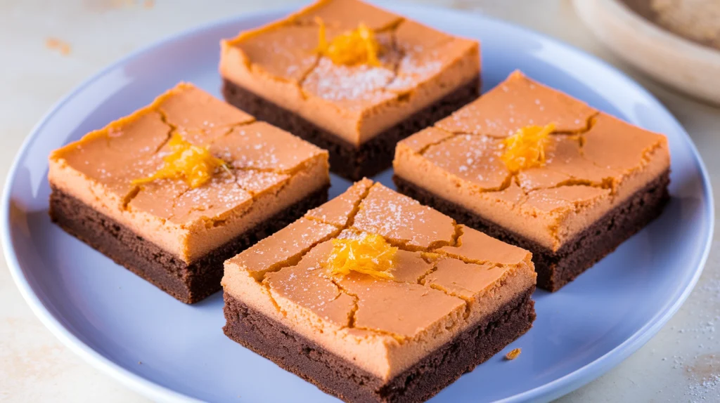 Brownie Keto de Naranja