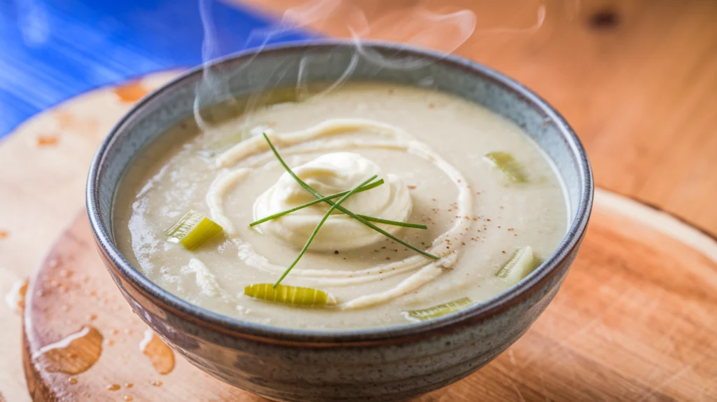 Crema Keto de Puerros