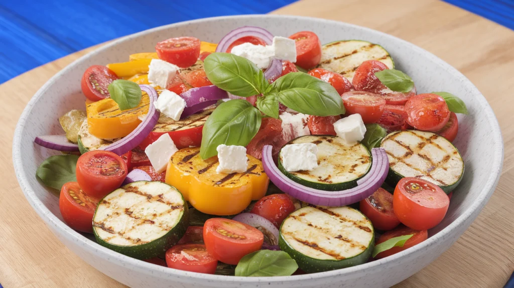 Ensalada Keto Mediterránea