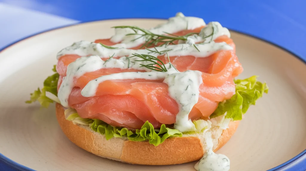Hamburguesa Keto de Salmón