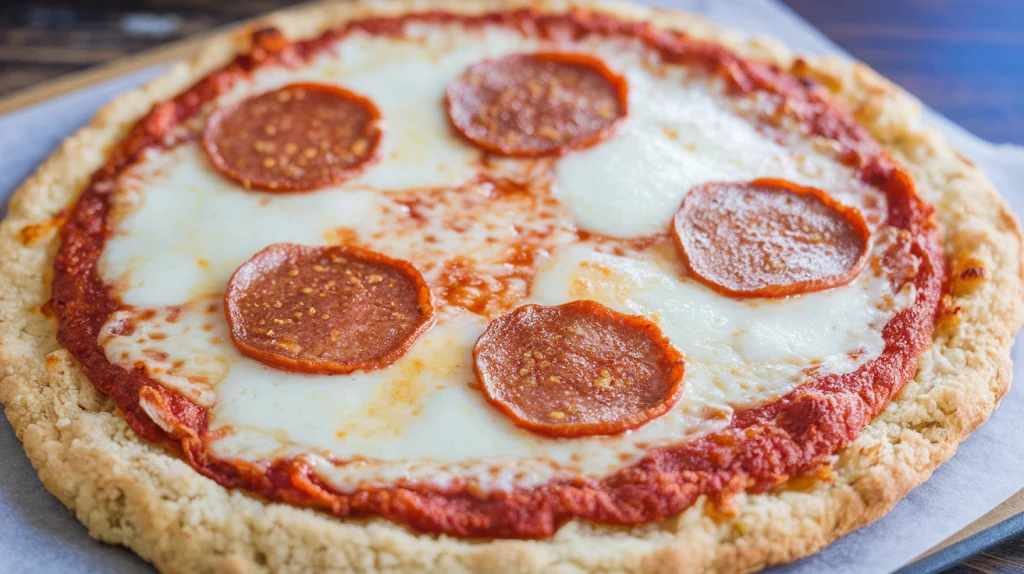 Pizza Keto de Coliflor