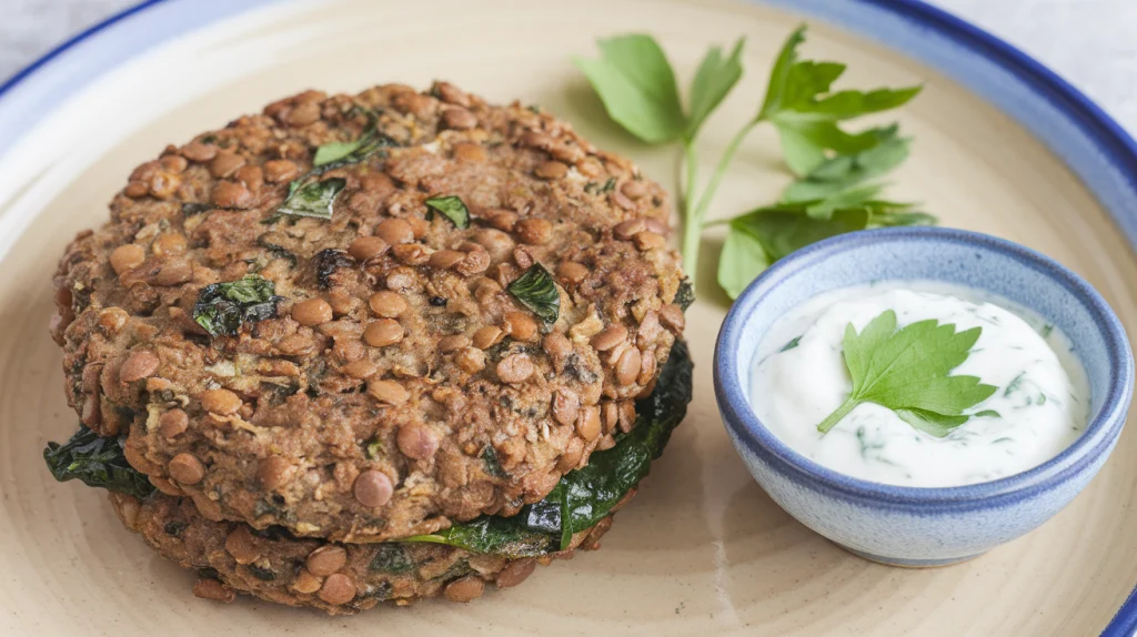 Hamburguesa Keto Vegana